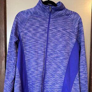 Tek Gear Full Zip Jacket Women’s XL – Purple Heather – Gently Used
